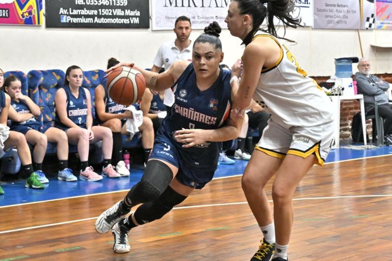Chañares ganó en casa a Berazategui y este domingo, también de local, buscará la clasificación a las semifinales de la Liga Femenina Nacional. (Prensa Chañares)
