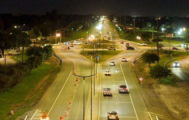 La ampliación de la avenida Padre Luchesse queda esta noche habilitada al tránsito en toda su extensión. (Gobierno de Córdoba) 
