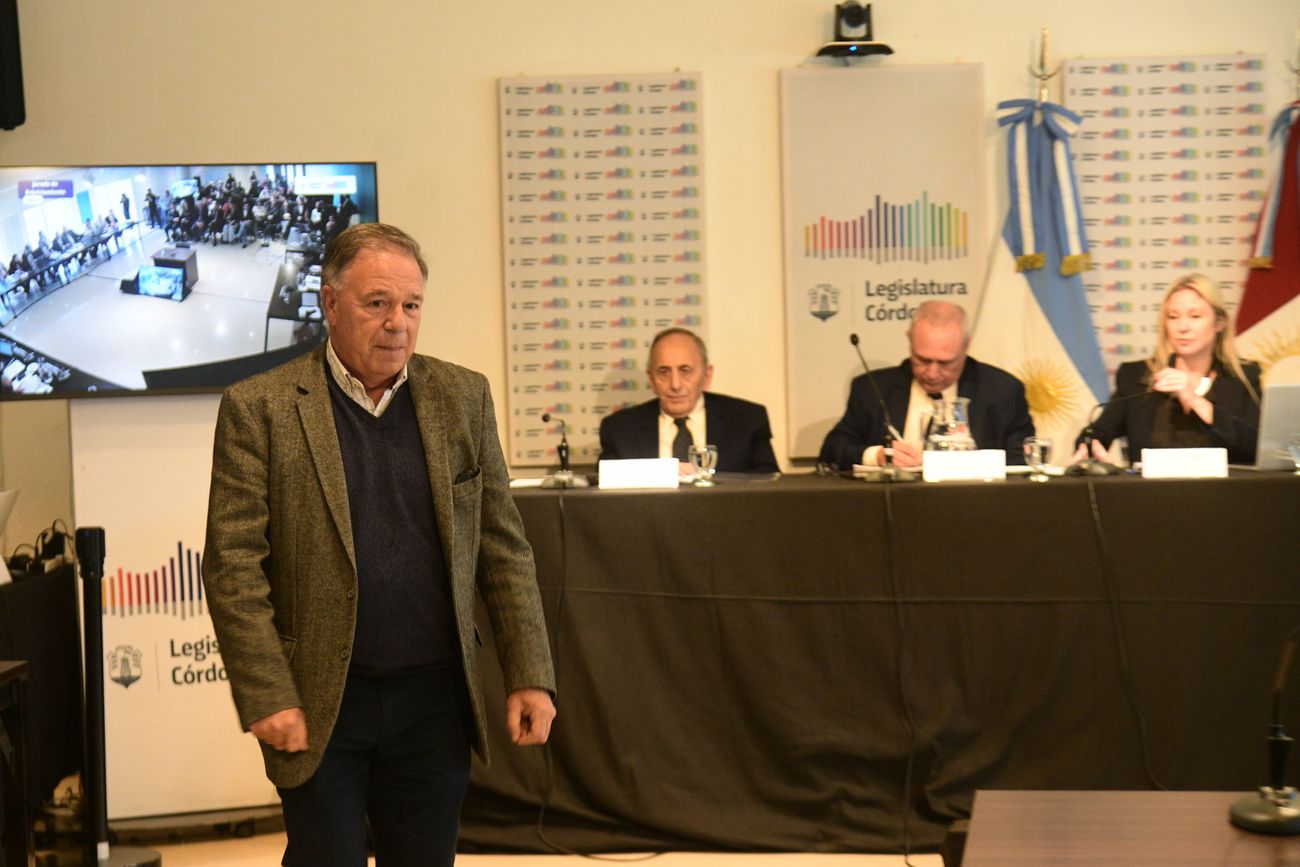 Gustavo Vidal Lazcano, en el jury de enjuiciamiento contra los tres fiscales del caso Dalmasso. 