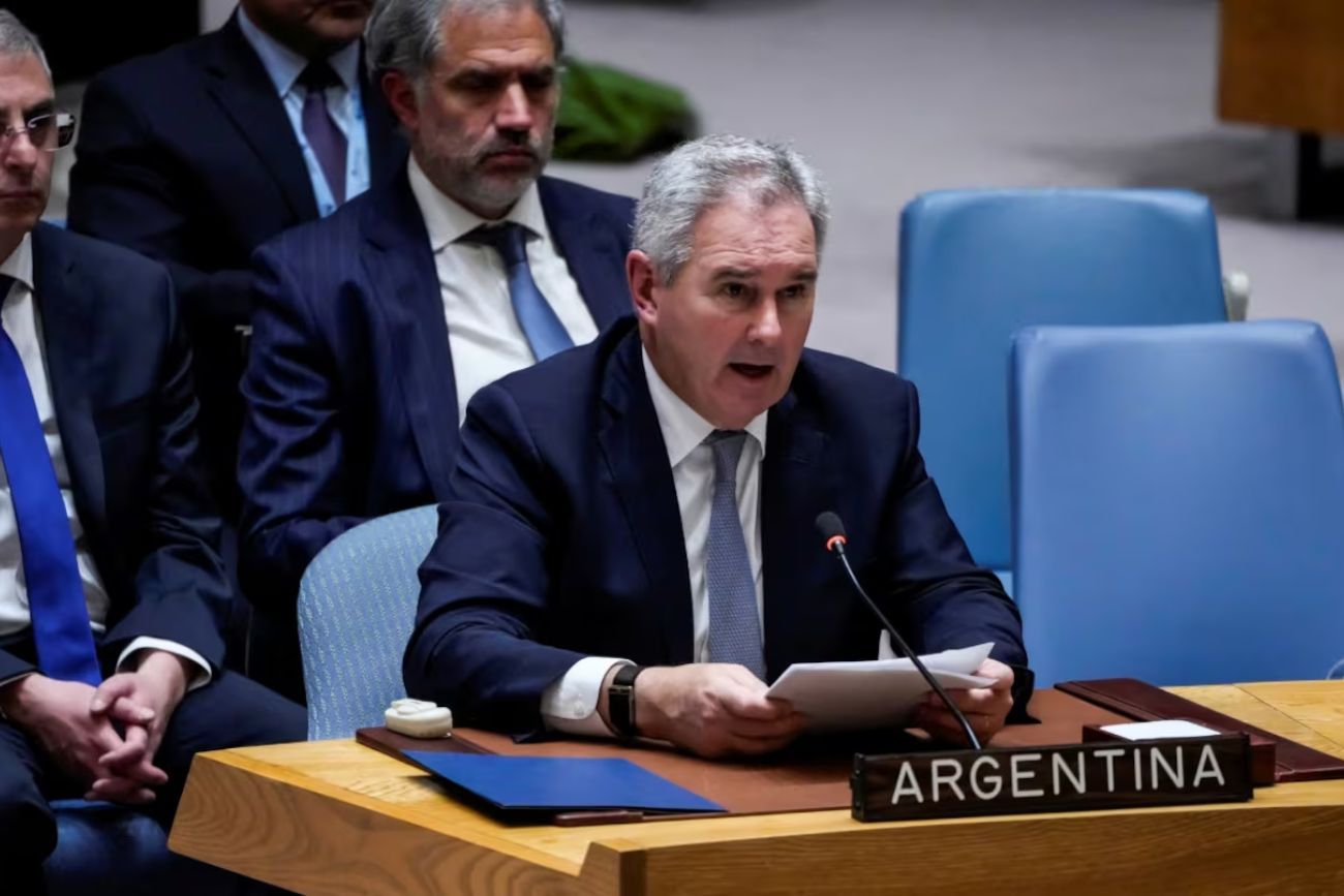 Argentina condenó ante la ONU el cierre del Estrecho de Ormuz por parte de Irán