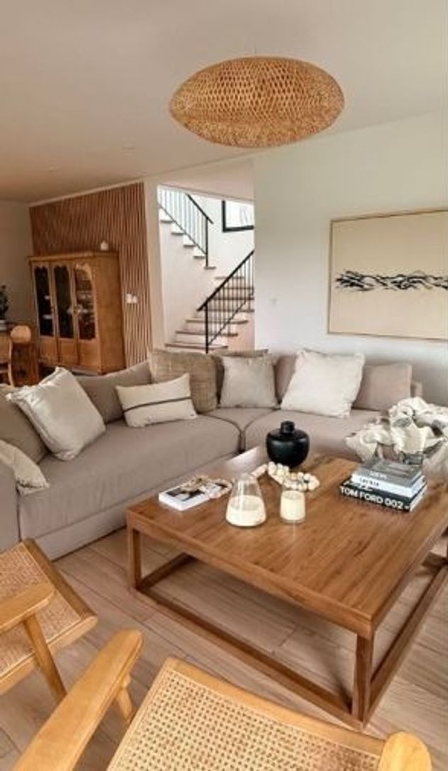 Cómo es el living de Noelia Marzol y por qué marca tendencia en decoración.