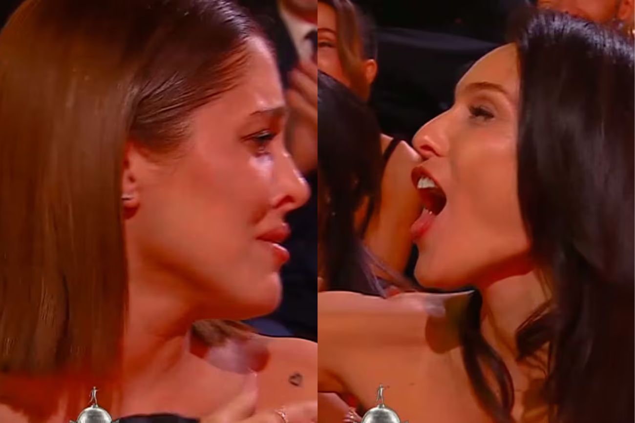 La Reini Gonet y Pampita en los Martín Fierro de Moda 2026.