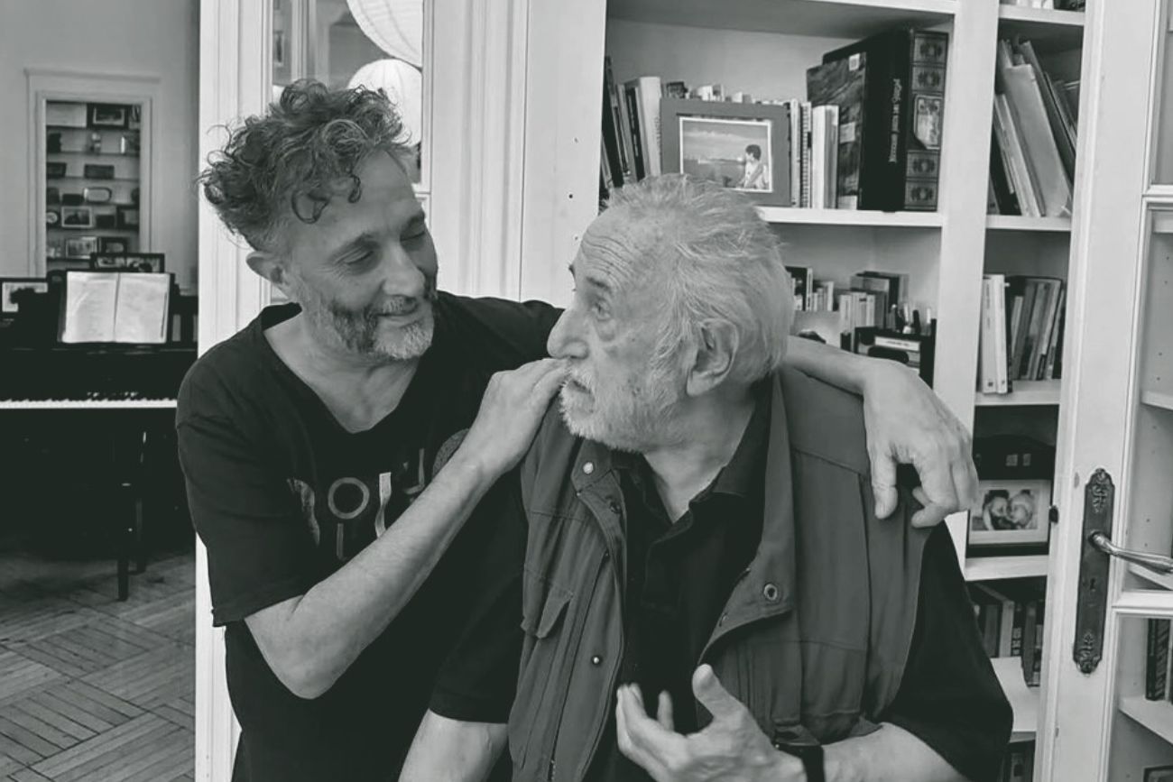 Fito Páez despidió a su amigo, el director Adolfo Aristarain.