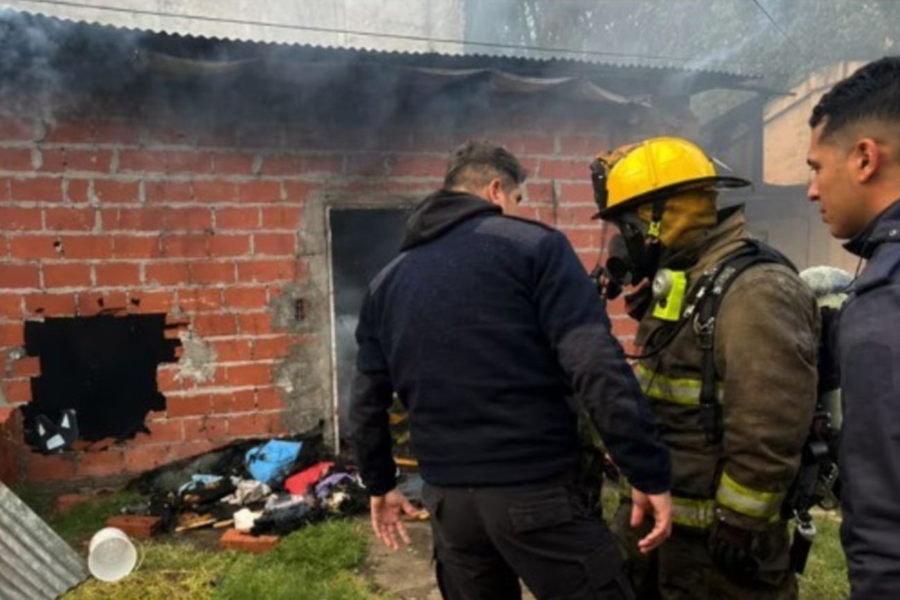 Murió una beba en un incendio en Morón