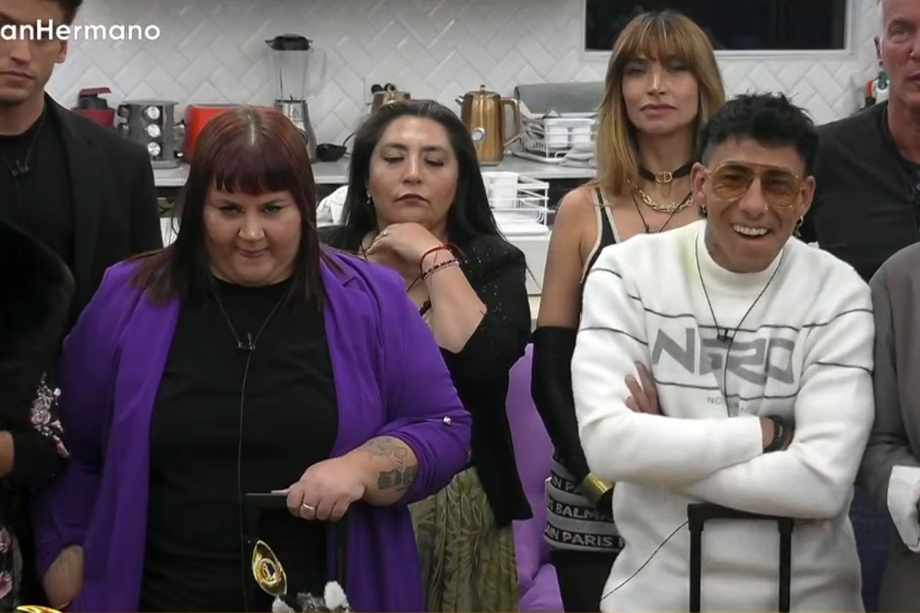 Yipio venció a Brian. Gran Hermano. Foto: captura pantalla.