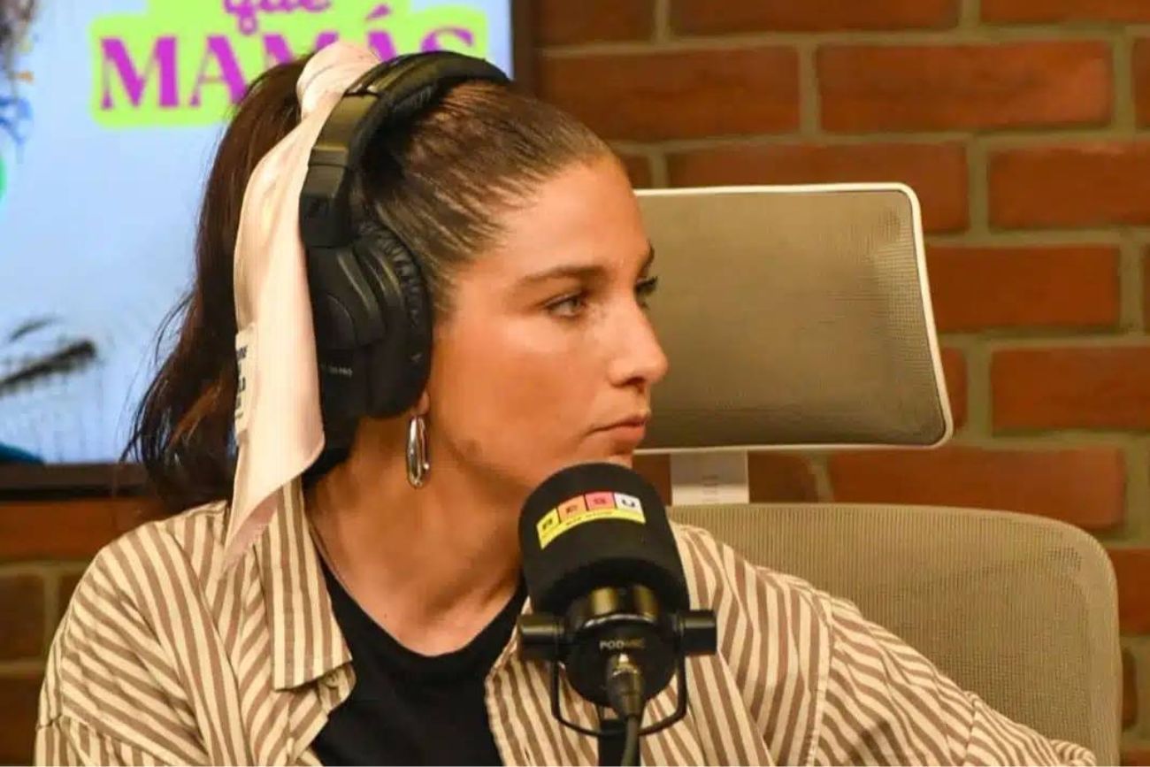 Juana Repetto en un streaming.