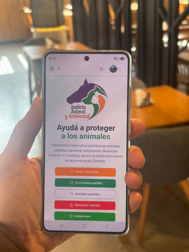 La aplicación "Justicia-animal.org", que utiliza IA, tiene como finalidad encontrar animales perdidos, y permite denunciar maltrato animal de forma anónima.
