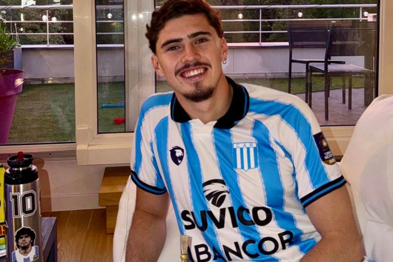 Joaquín Panichelli, delantero formado en Racing de Córdoba.