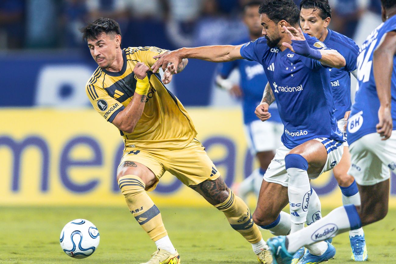 Boca vs Cruzeiro por Copa Libertadores.