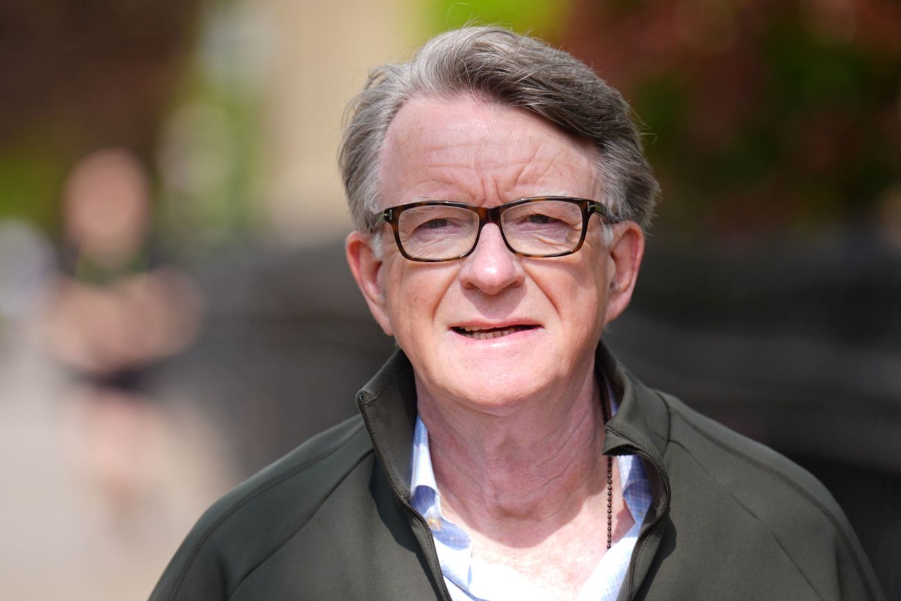 Peter Mandelson. (James Manning/PA vía AP)
