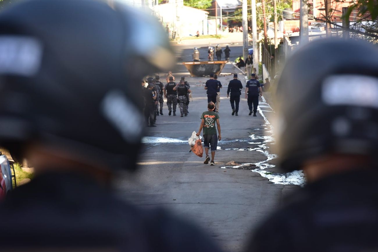 Operativo en Bajo Pueyrredón tras la muerte de Tomás Orihuela.