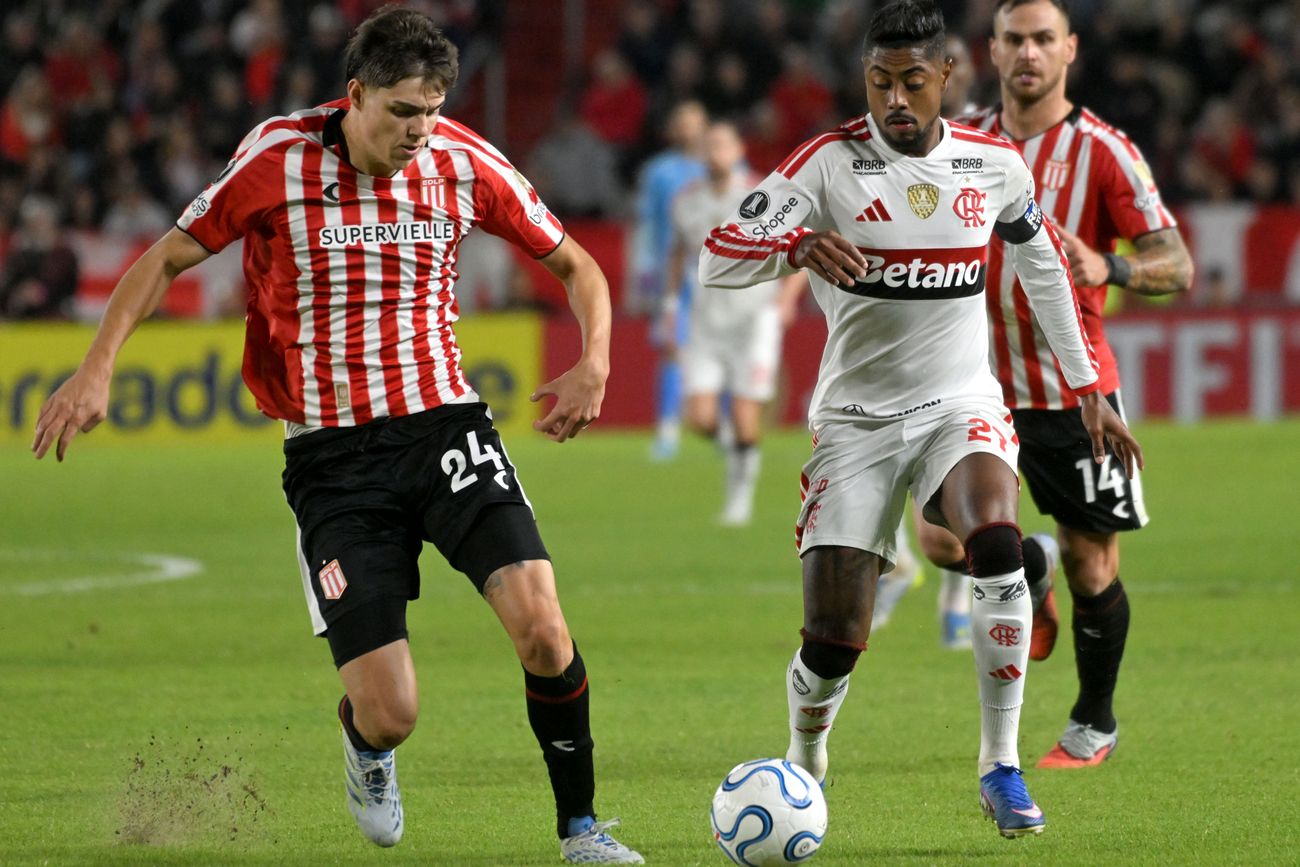 Estudiantes recibió a Flamengo de Brasil por la Copa Libertadores 2026. Hoy se juega la revancha. 
