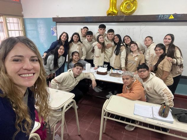 Cledy es psicóloga, pero tomó horas como profesora en dos colegios