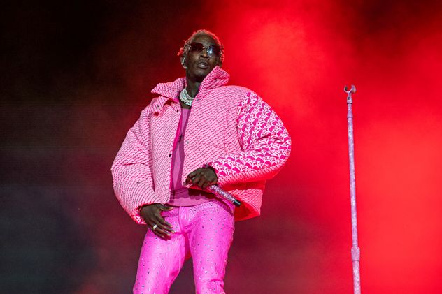 Young Thug en el cuarto día el Lollapalooza de 2021.