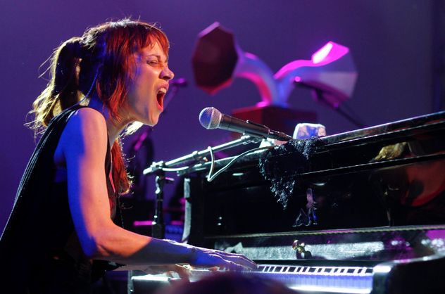 Fiona Apple en un concierto en el festival South by South West, en Austin, Texas, en 2012.