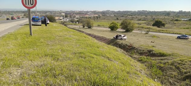 Así quedó el auto. (Policía)