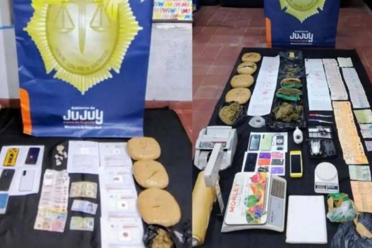 Jujuy: secuestraron más de 51 mil dosis de droga en una semana tras 19 operativos contra el narcomenudeo
