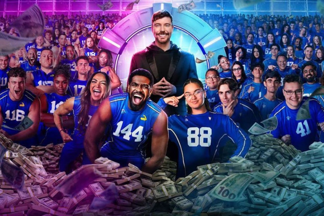 Los Beast Games convocan a miles de participantes de todo el mundo que compiten por premios millonarios en desafíos extremos creados por MrBeast.