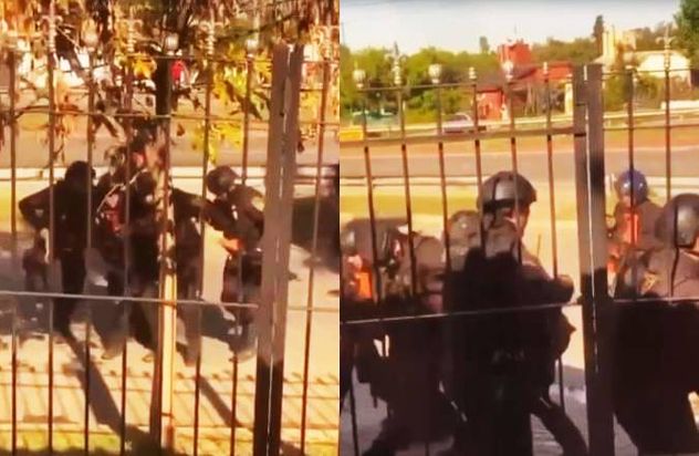 Policía de Córdoba baleado en la protesta de vecinos y amigos de Tomás Orihuela, en la ruta 19.