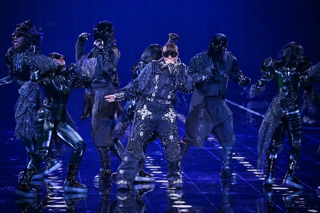 Missy Elliott durante el Victoria's Secret Fashion Show de 2025.