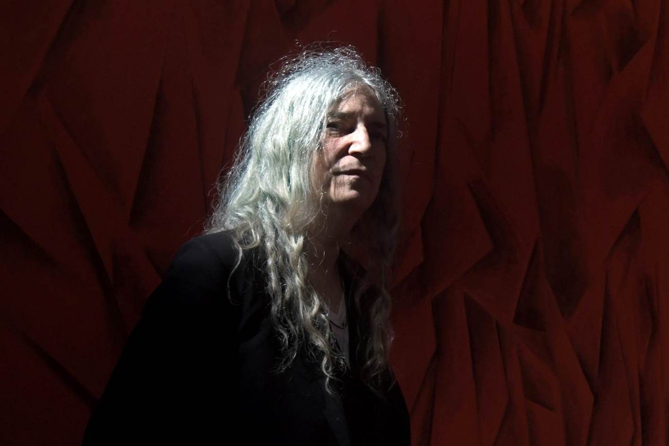 Patti Smith en 2018, en la previa de un concierto en nuestro país. (DPA/ Archivo)