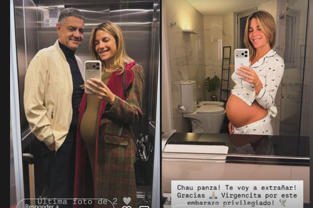 María Belén Ludueña fue mamá. Foto: captura pantalla.