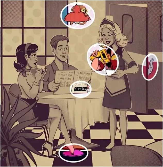El acertijo visual.
