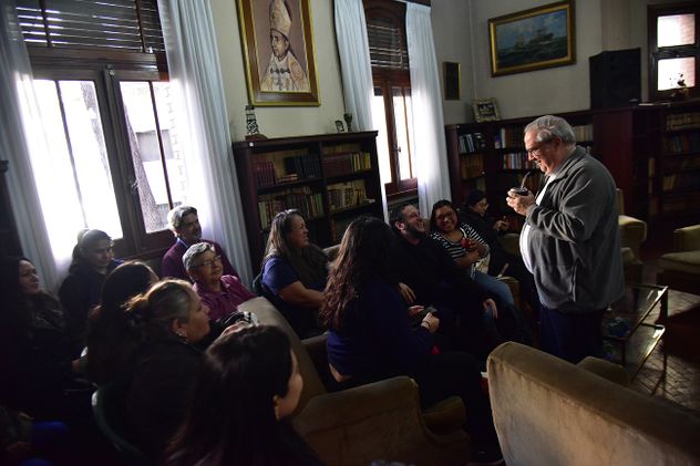 La Mesa de Barrios Populares Córdoba estuvo presente en la conferencia de prensa.