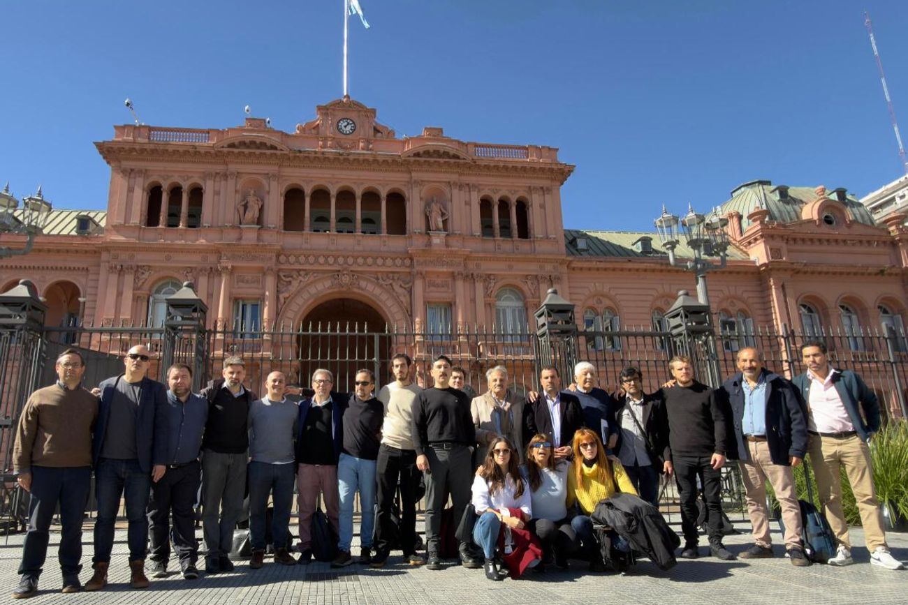 Periodistas acreditados en Casa Rosada no pueden acceder a la sala de prensa