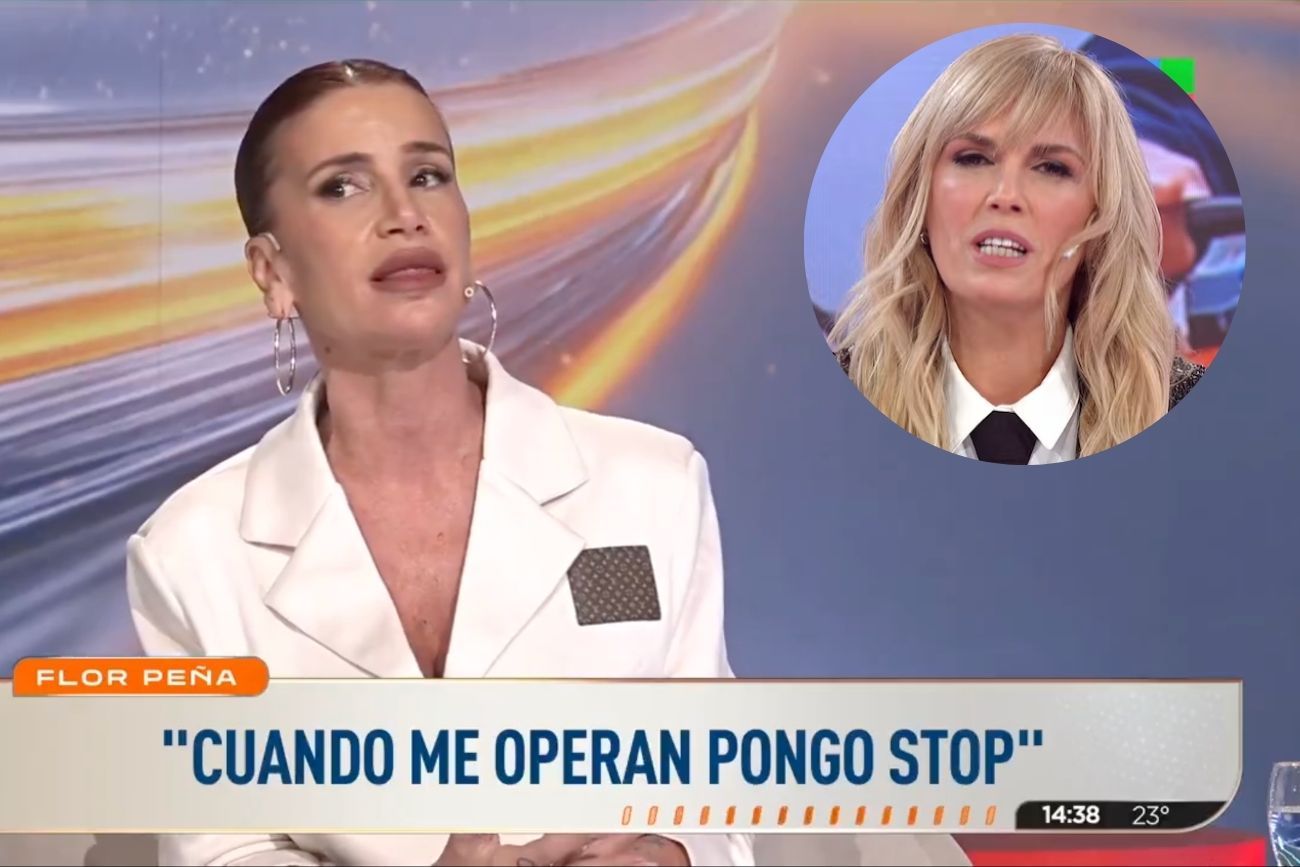 Florencia Peña habló sobre Viviana Canosa en "Intrusos".