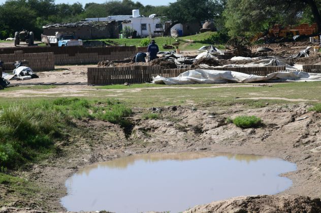 Los cortaderos de ladrillos forman parte del paisaje en Piedra Blanca. 