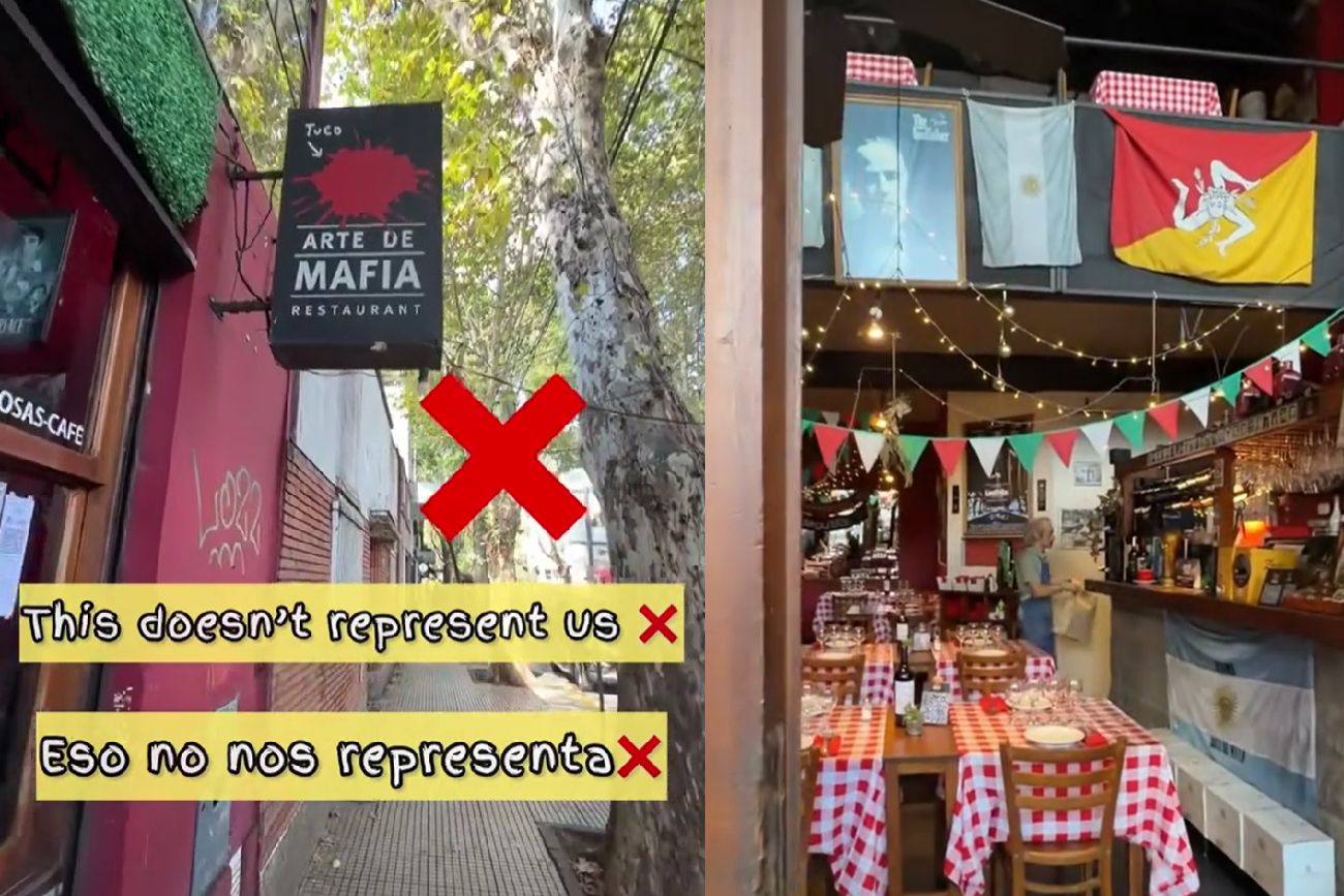 Es italiano, vive en Argentina y se viralizó al criticar el nombre de una pizzería: el tenso cruce con el dueño