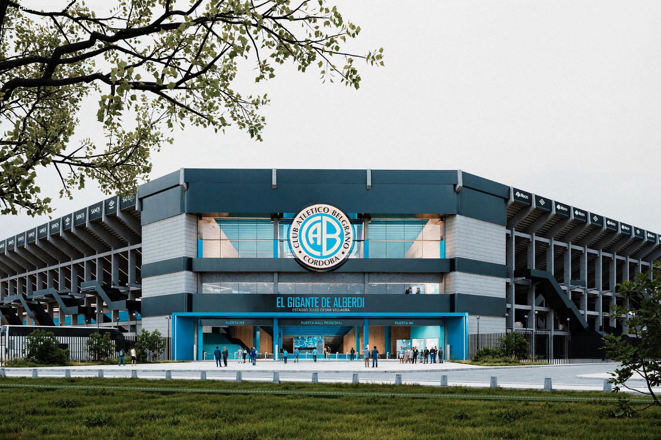 Belgrano y el sueño de remodelación de su estadio.