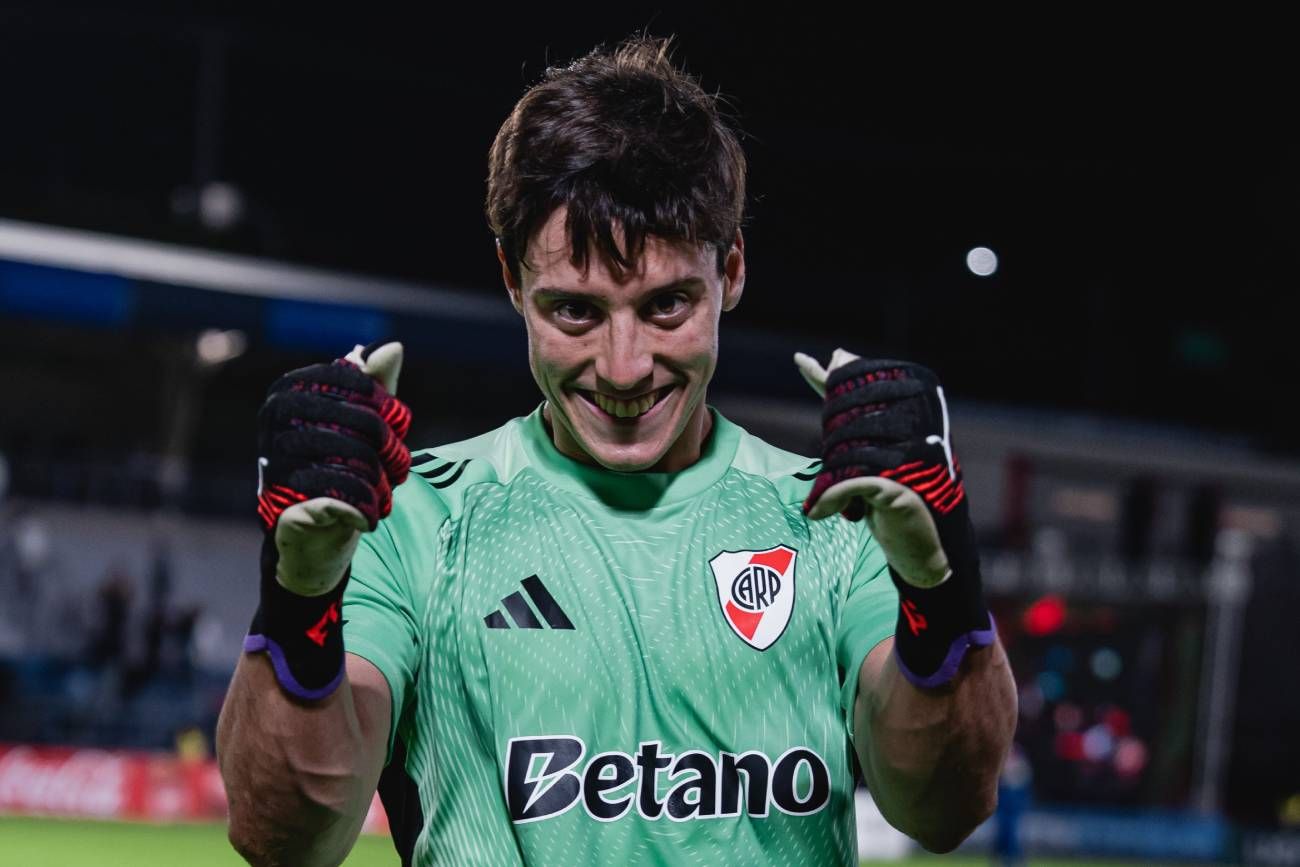Santiago Beltrán fue la figura de River.