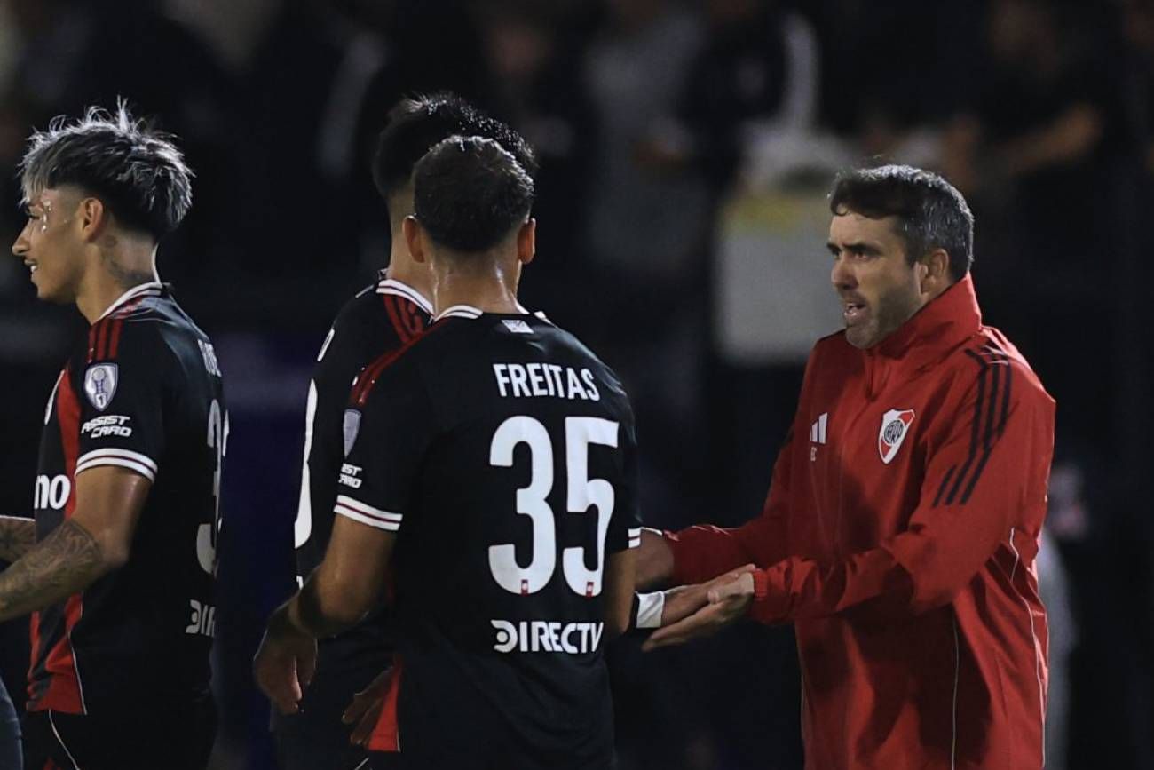 Coudet habló luego del triunfo de River.