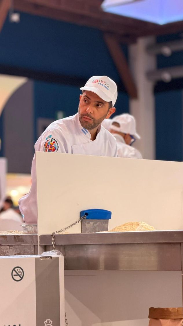 El cordobés Mariano Pierini representará a Argentina en el Mundial de la Pizza.
