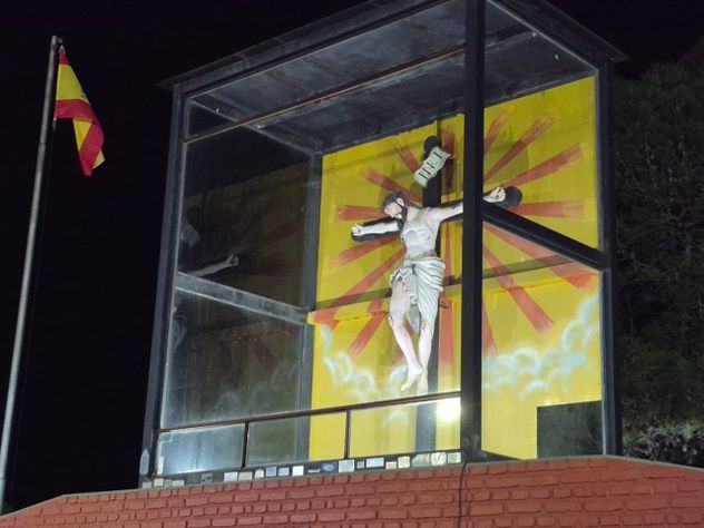 La procesión al Cristo de la Buena Muerte, en Reducción, en el sur de Córdoba, congrega a miles de fieles todos los años cada 1 de mayo.