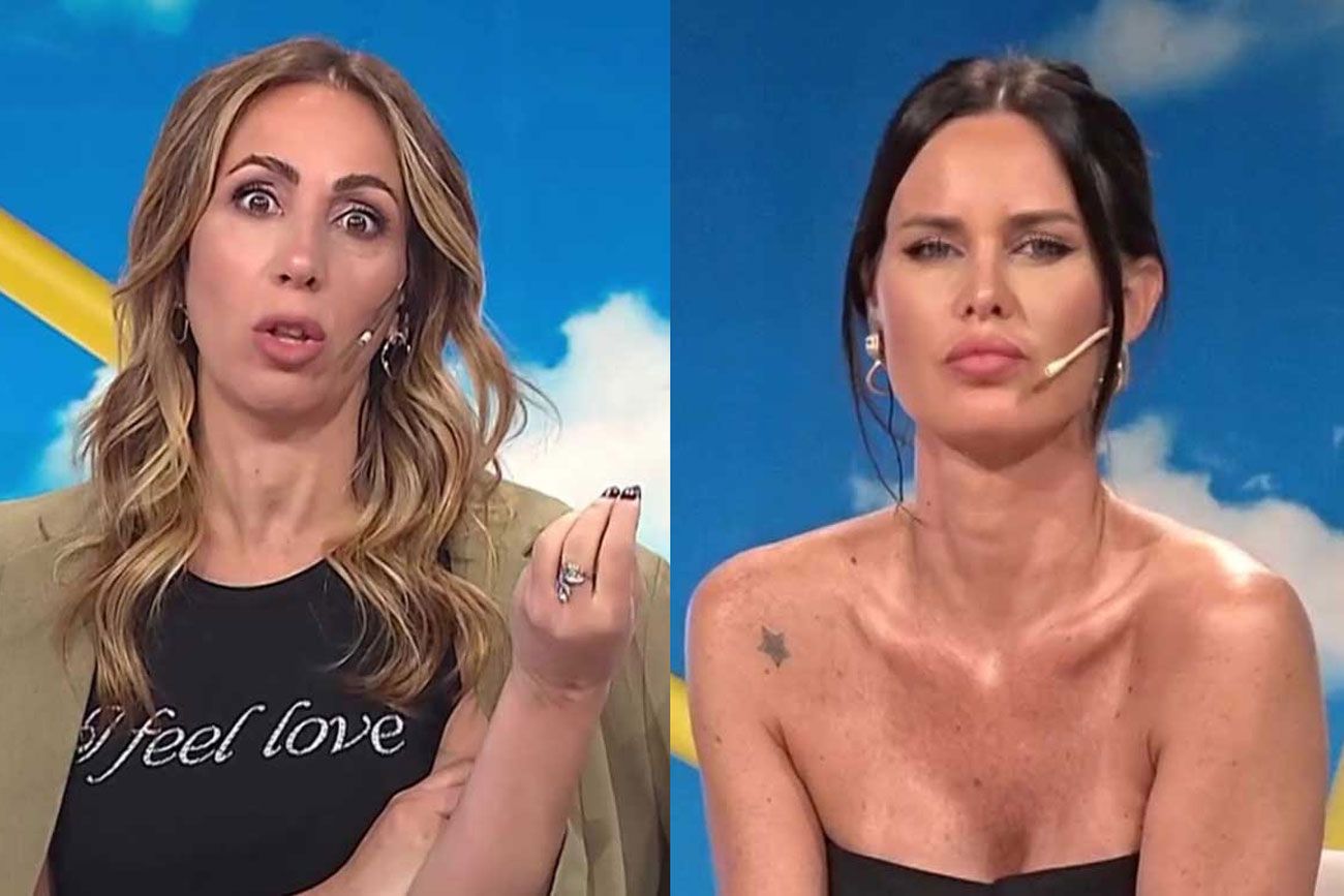 Paula Varela vs. Natalie Weber. Foto: captura pantalla.