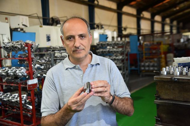 AGROPARTISTA. Gustavo Piccioni, presidente de la Asociación de Fabricantes de Maquinaria Agrícola y Agrocomponentes de Córdoba (Afamac).