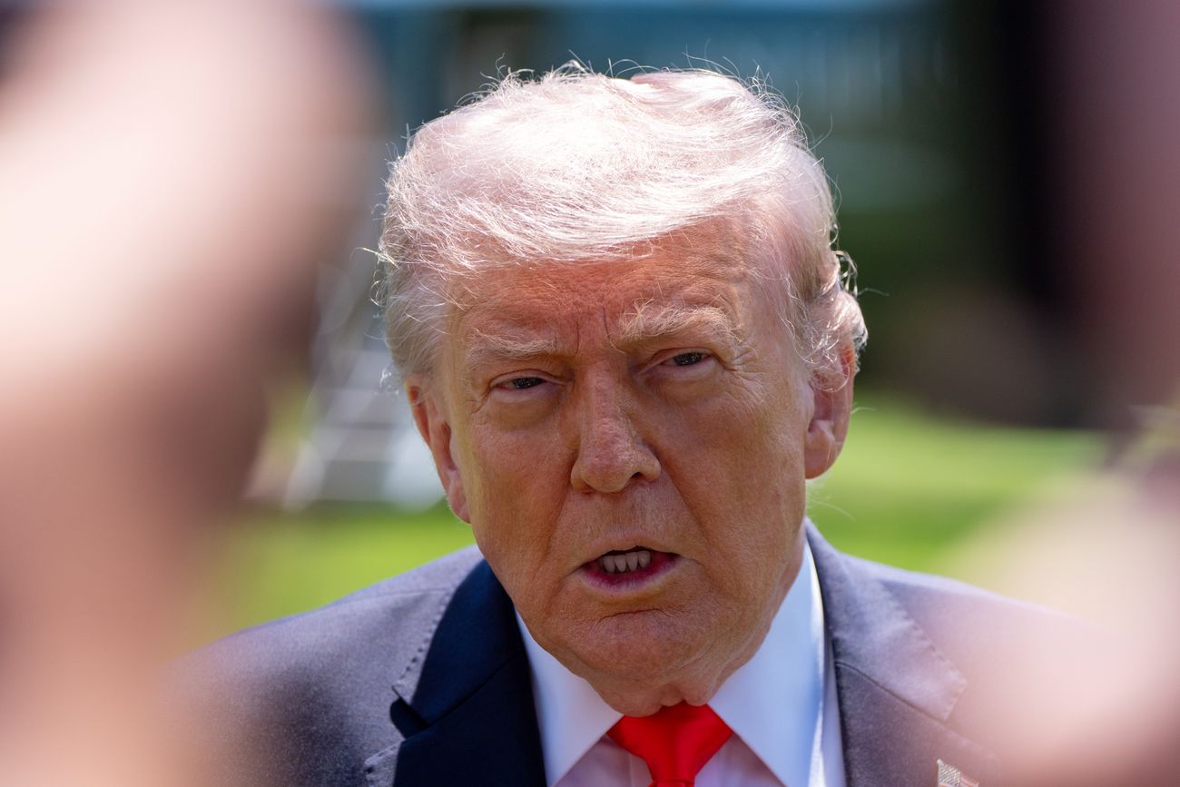 El presidente Donald Trump, en Washington. (Alex Brandon)
