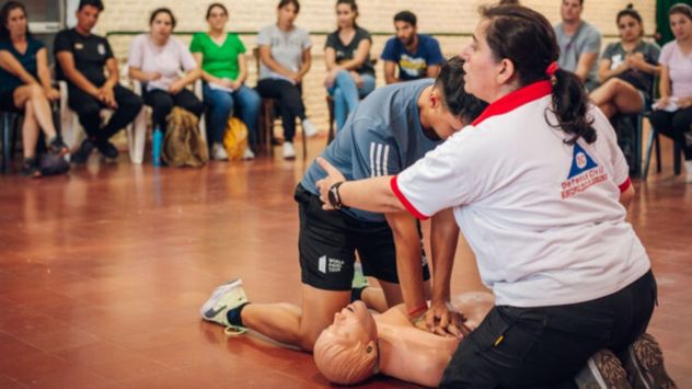 Formación gratuita de RCP y Primeros Auxilios.