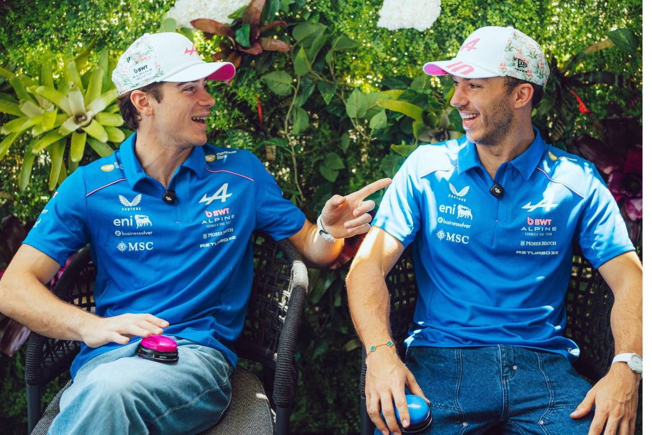 Gasly habló de Colapinto.