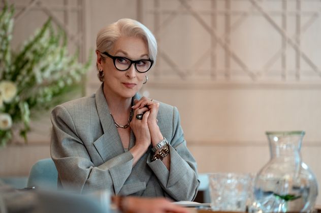 Meryl Streep en El diablo viste a la moda 2. Foto: Disney+.