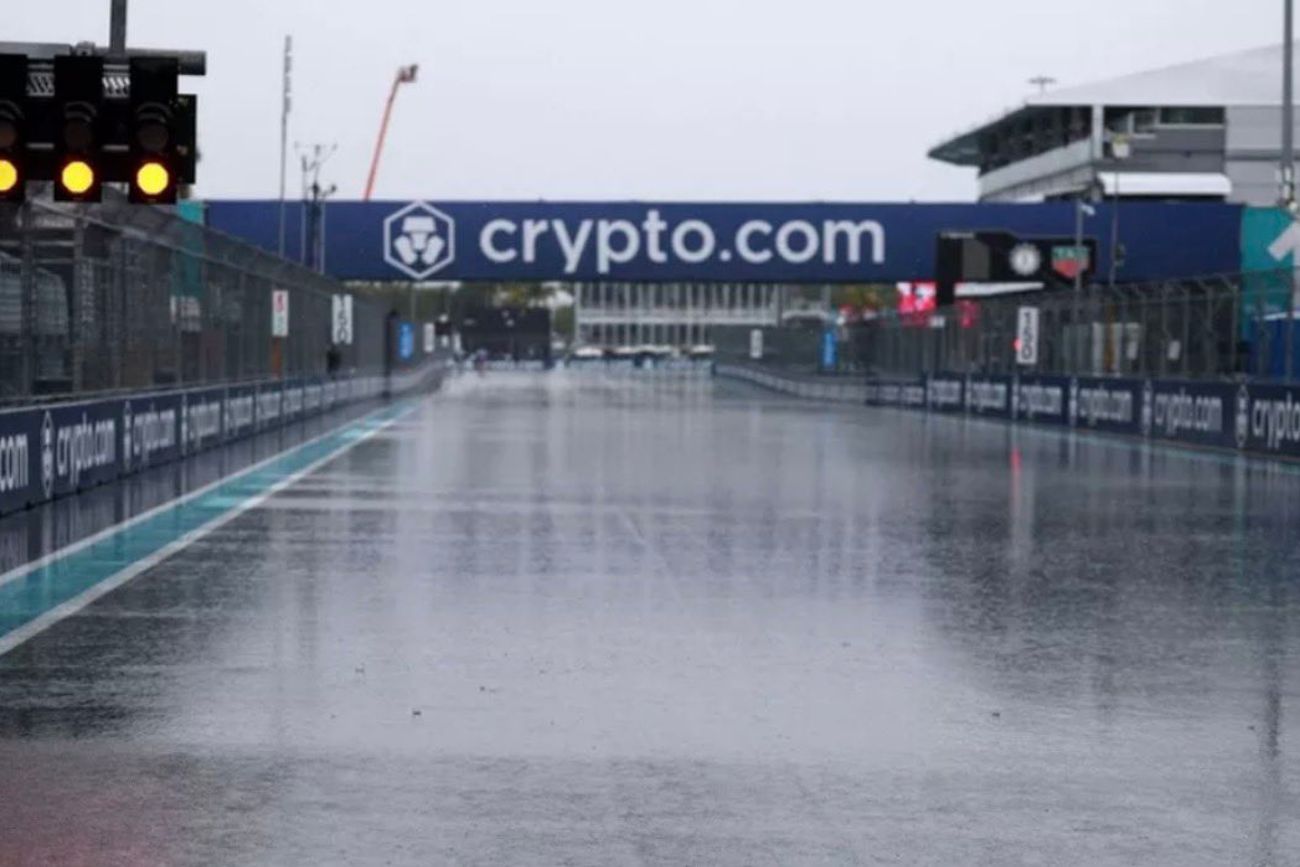 La lluvia amenaza al GP de Miami.