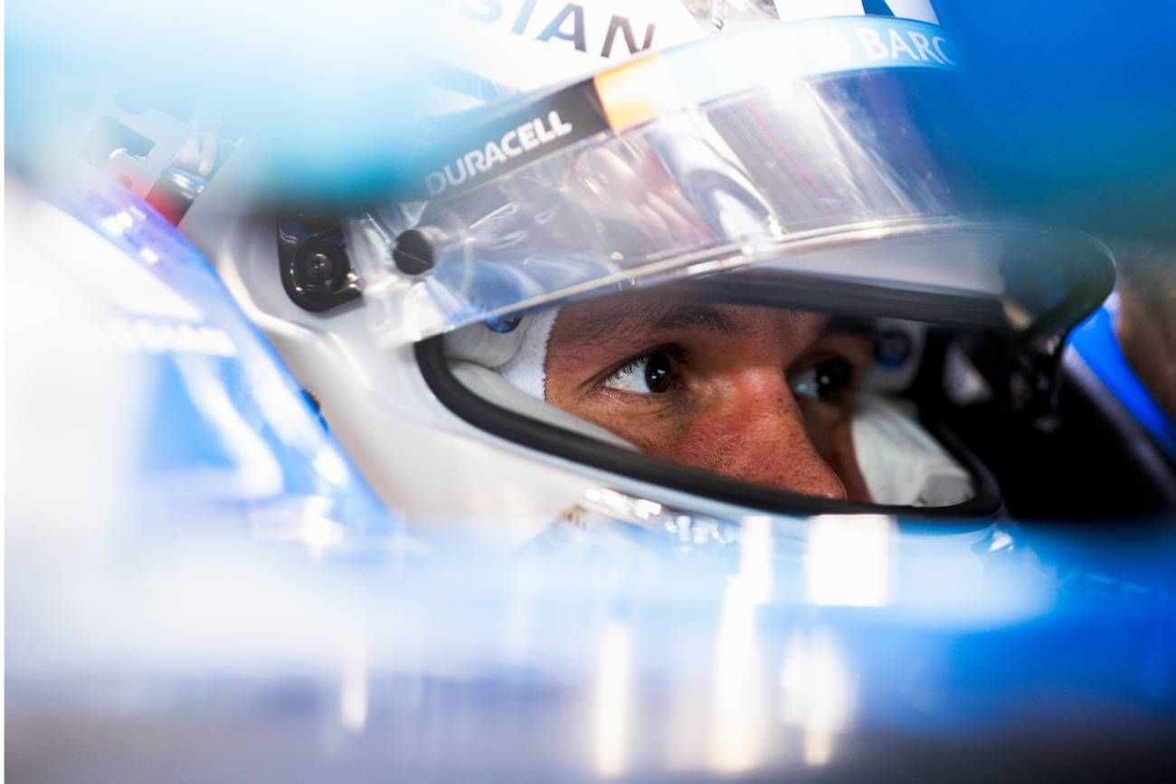 Albon fue sancionado en Miami.