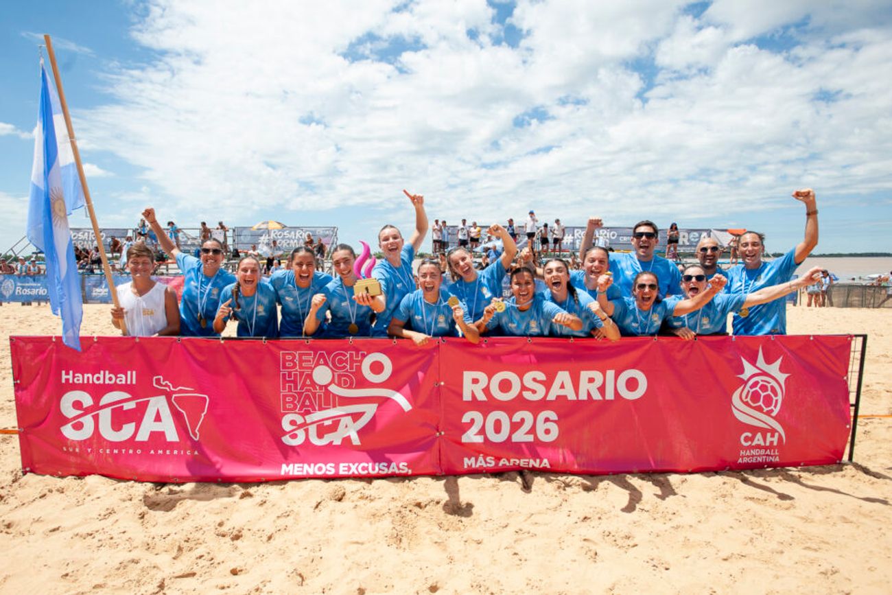 Kamikazes campeonas continentales del Sur-Centro Rosario 2026.