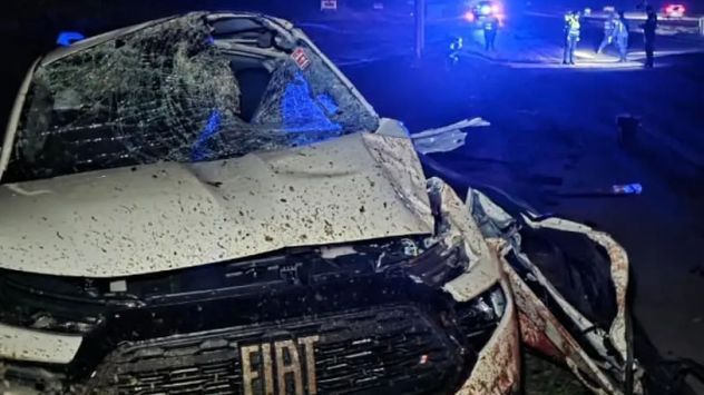Entre Ríos: grave accidente en Ruta 14 involucró a un camión, una camioneta, un auto y un caballo suelto.