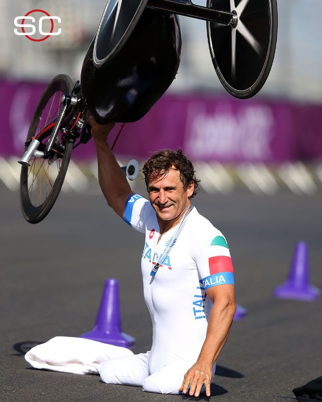 Zanardi se destacó en el deporte paralímpico.