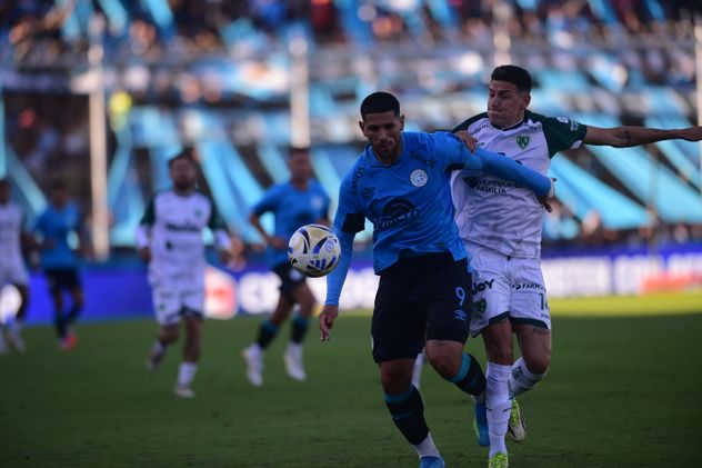 Lucas Passerini, el atacante que todo Belgrano espera que se "despierte".