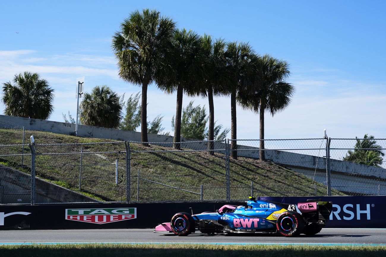 Franco Colapinto en el GP de Miami de la Fórmula 1. 